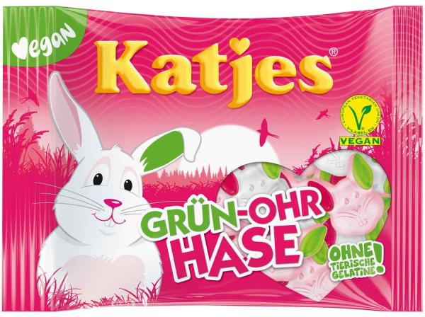 Katjes - Grün Ohr Hase 175g